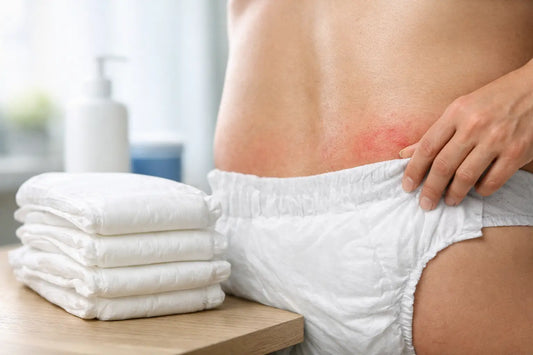 ¿Los pañales adultos causan irritación en la piel?