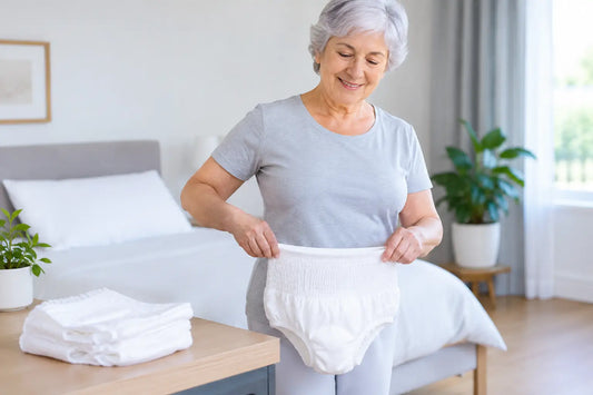 Cómo usar pants absorbentes adultos con seguridad
