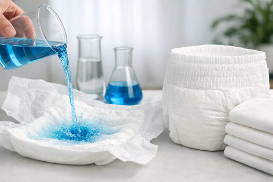 Guía de absorción para pañales adultos fuertes